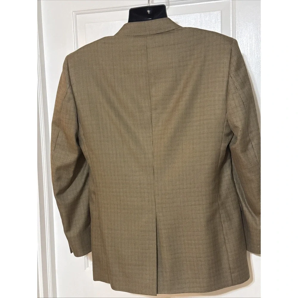 Jos‎ A Bank Signature Gold 39R Allure Houndstooth Silk Wool Classic Heritage